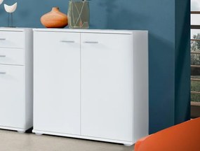 Komoda dvojdverová Mike, biela