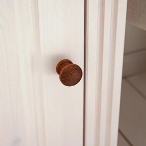 Pracovný stôl s doskou z borovicového dreva 50x140 cm Anita – Støraa