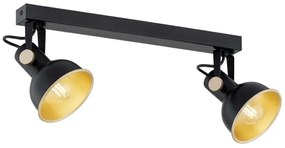 Argon 7142 - Bodové svietidlo LENORA 2xE14/7W/230V čierna