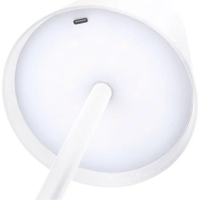 SOLIGHT LED nabíjacia lampička Lucca, 120lm, zmena CCT, stmievanie, biela