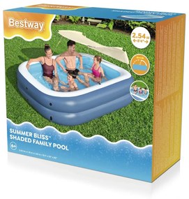 Bestway 54449 Nafukovací Bazén so Striežkou 2.54m x 1.78m x 140cm