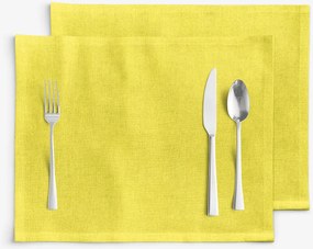 Goldea prestieranie na stôl malaga - limetkové - sada 2ks 30 x 40 cm