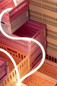 Made Crate Skladacia prepravka Peachy – maxi