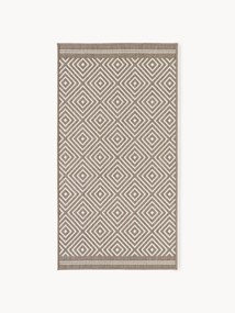 Obojstranný koberec's diamantovým vzorom do interiéru/exteriéru Reddy