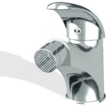 Novaservis Metalia 55, bidetová batéria s výpusťou, chrómová, 55011,0