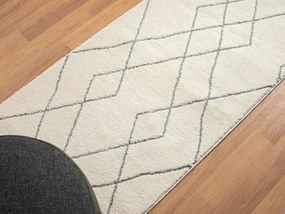 My Flair, Behúň Moroccan Desert CA40068 weiß/grau, 80x250, čiernobiela, obývacia izba