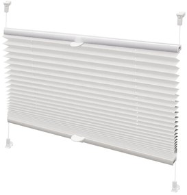 Biela roleta 42,5x150 cm Plisé Verona – Gardinia