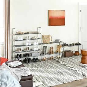 Sconto Regál na topánky LSA10G sivá