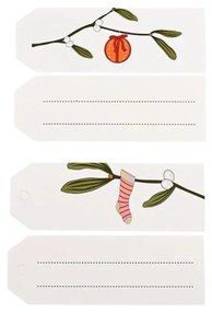 Det Gamle Apotek Vianočné visačky na darčeky Christmas Ornaments 12 ks