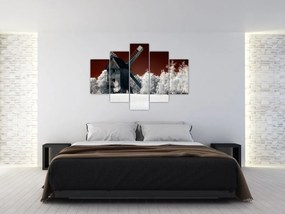 Obraz mlyna (150x105 cm)