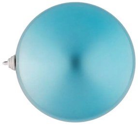 DECOLED Plastová guľa, 20 cm, tyrkysová, lesklá