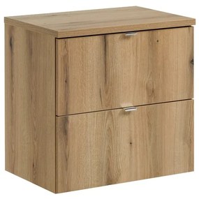 Závesná skrinka Nova Oak s doskou 60 cm dub evoke