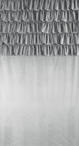 ZATEMŇOVACÍ ZÁVES NA KRÚŽKOCH AURA 140X250 CM STRIEBORNÁ