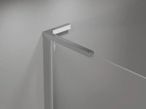 Mexen Mist L, päťuholníkový sprchový kút s krídlovými dverami, 90 x 90 cm, 8mm číre sklo, chrómový profil, 8A8L-090-090-01-00