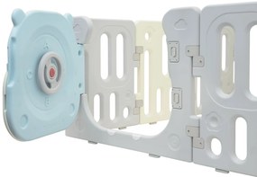 Modulárna ohrádka Hippo pre deti ZOG.SQ-002 Farba: modrá