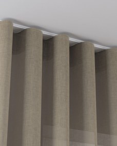 Zaves s riasením WAVE farba produktu béžová látka zapletaná