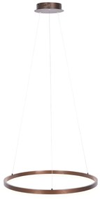 Závesné svietidlo tmavá bronz 60 cm vrátane LED 3-stupňové stmievateľné - Anello