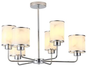 Luster na tyči 6xE27/60W/230V