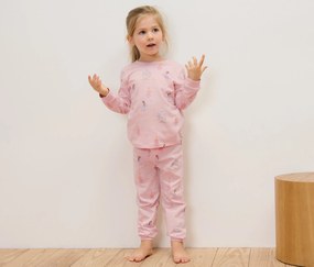 Detské pyžamá, 2 ks, ružové