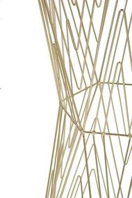 Odkladací stolík Lines 40 cm zlatý