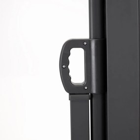 Bočná terasová markíza 200×600 cm – antracitová