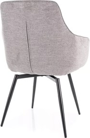 SI Stolička Servio Brego sivý