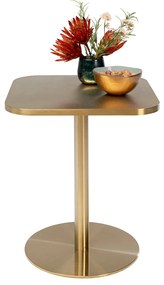 Julie príručný stolík mosadzný 50x50 cm