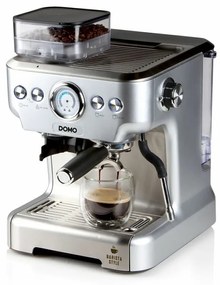 DOMO DO725K pákový kávovar s mlynčekom na kávu