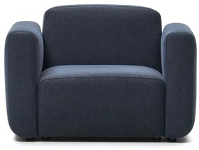 Tmavomodré kreslo Neom – Kave Home