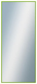DANTIK - Zrkadlo v rámu, rozmer s rámom 60x140 cm z lišty NIELSEN zelená (7269207)