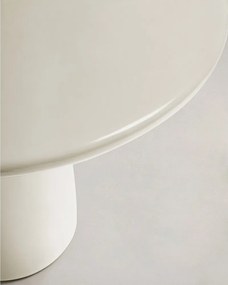 Betónový okrúhly Záhradný konferenčný stolík ø 85 cm Albanella – Kave Home