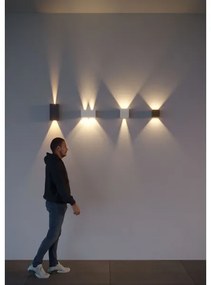 Redo 90294 - LED zunanja stenska svetilka VARY 2xLED/10W/230V 3000K IP54 bela