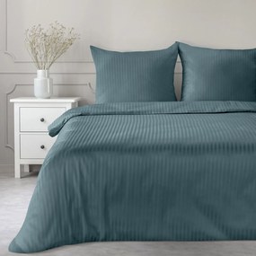 SATÉNOVÉ OBLIEČKY VERA 160X200 CM, 2 KS 70X80 CM SVETLOMODRÉ