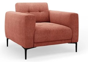 Kreslo v tehlovej farbe Bemy – Micadoni