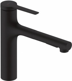 Hansgrohe Zesis M33, drezová batéria 160, s výsuvnou spŕškou, čierna matná, 74801670