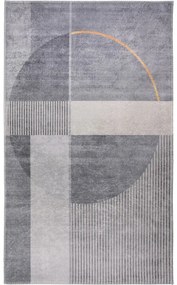 Sivý umývateľný koberec 160x230 cm – Vitaus