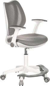 Detská otočná stolička sivá KA-C806 GREY