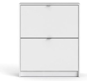 Biela výklopná skrinka na topánky Shoes – Tvilum