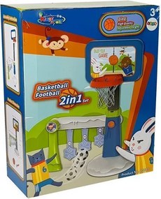 LEAN Toys Detská basketbalová sada s počítaním bodov