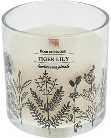Vonná sviečka Flora Collection, Tiger Lilly, 10 x 10 cm
