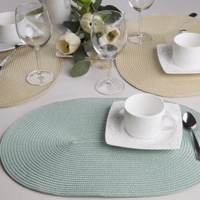 SADA 6 KS PRESTIERANIE NA STÔL JUDY2 45X30 CM SVETLOBÉŽOVÁ