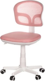 Detská otočná stolička ružová KA-C801 PINK