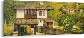 Obraz - Chalúpky v lete (120x50 cm)
