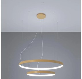 Thoro TH.268 - LED Luster na lanku RIO LED/80W/230V CRI95 4000K zlatá