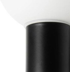 Moderná nástenná lampa čierna IP44 - Cederic Up