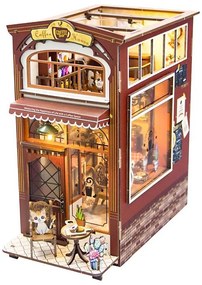 2Kids Toys - 3D LED zarážka na knihy Kavárna, napájení 2xAAA