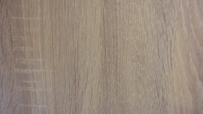 Regál / knižnica Sten 2, dub sonoma/biela