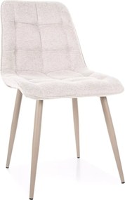 SI Elegantná stolička Brego Kashmir svetlo béžová