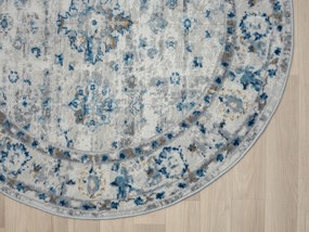 My Flair, Kusový koberec My Heriz 3 CA60106 Beige kruh, 120x120 (priemer) kruh, béžová, chodba / predsieň