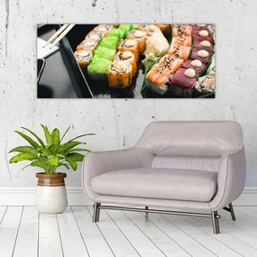 Obraz - Sushi (120x50 cm)